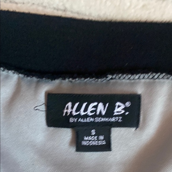 ALLEN B Elegant Black and Pink Pleated Maxi Skirt - Picture 8 of 9